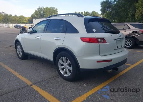 2005 Infiniti Fx35 из США, поврежденный, VIN JNRAS08W35X220173